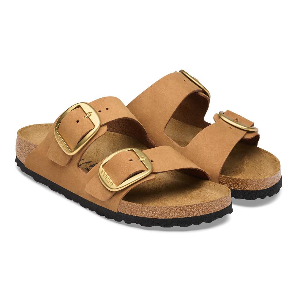 Birkenstock Arizona Big Buckle Pelle Nubuck Mink Narrow Fit