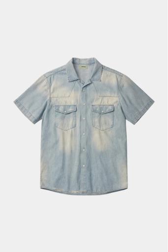 A Paper Kid Camicia in Denim
