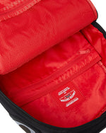 Sprayground Zaino Shark Central Yellow Tape Dlx Satin