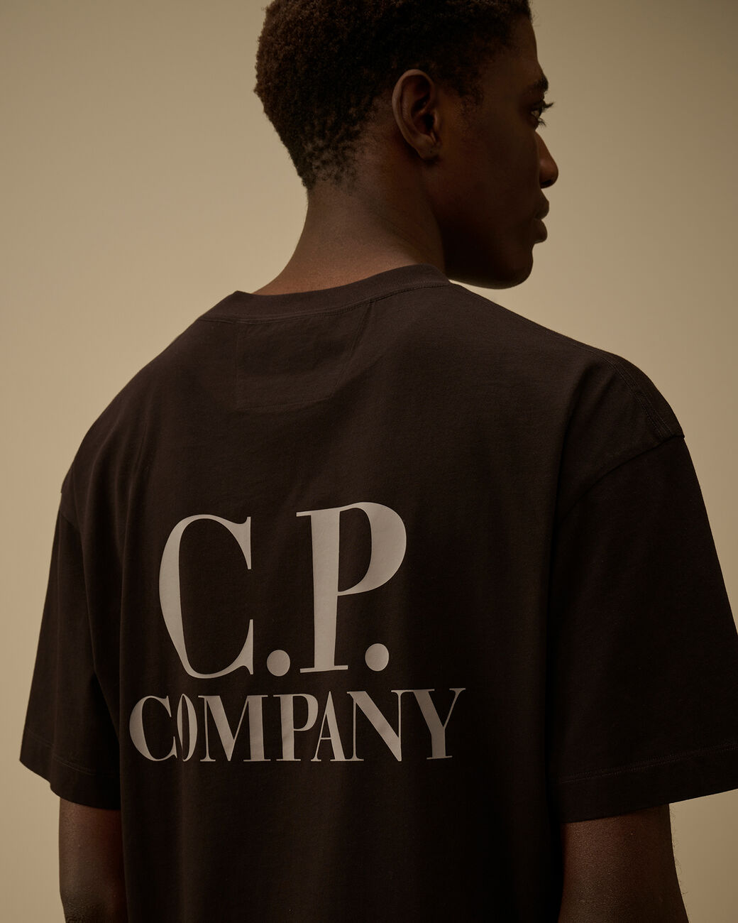 Cp Company Jersey Short Sleeve Printed Graphics T-Shirt