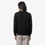 K-Way Maglieria in merino Sebastien Black