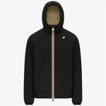 K-Way Giacca Jack St Warm Double Black Pure/Beige Khaki