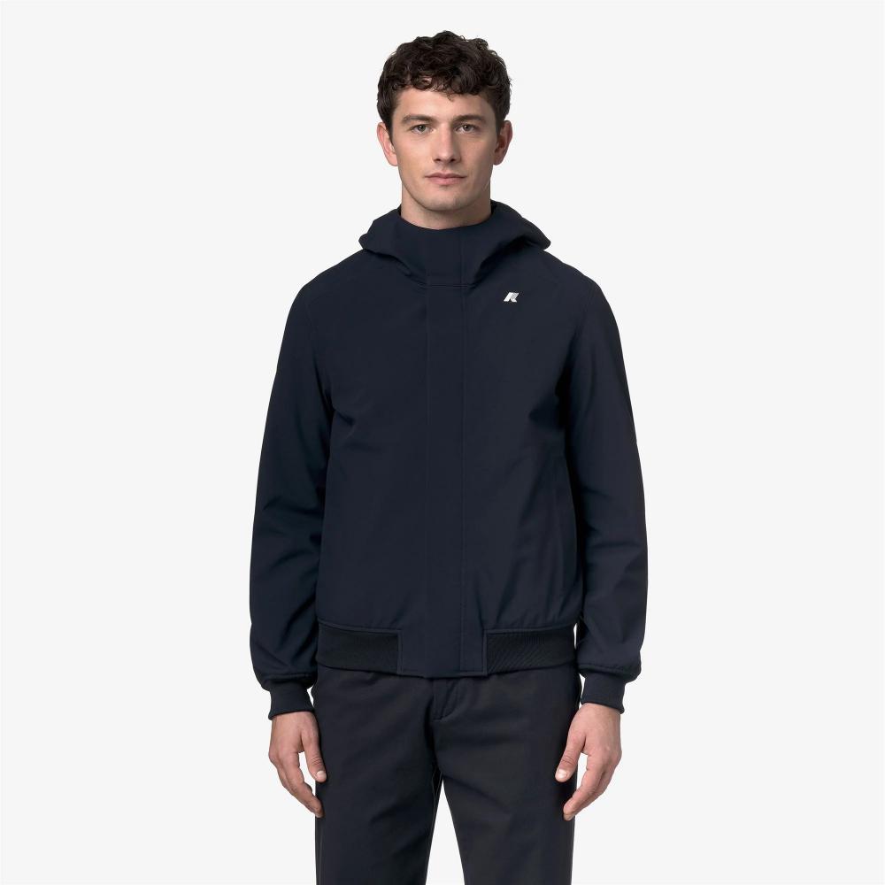 K-Way Giacca Joachim Bonded Blue Depth/Blue Depth