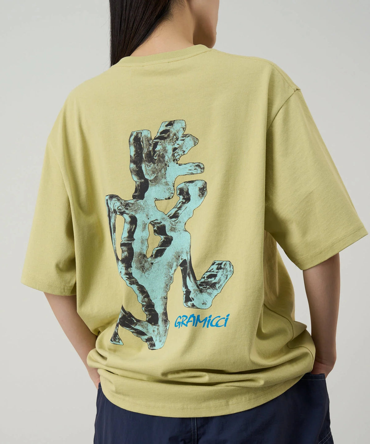 Gramicci Ice Sculpture Tee Lime