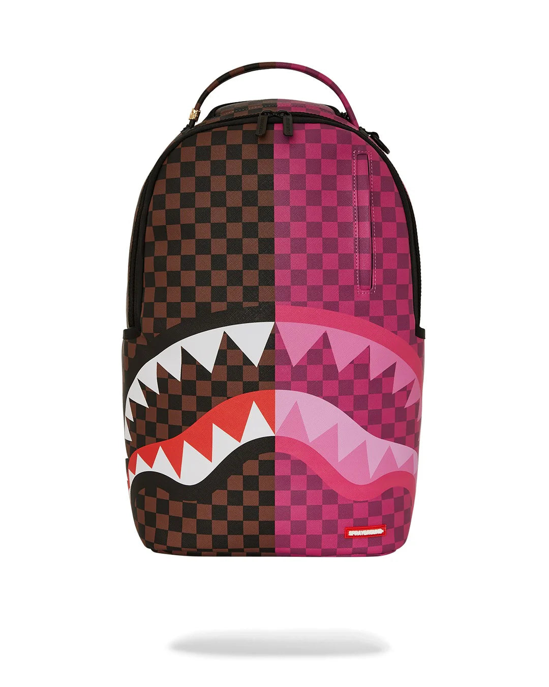 Sprayground Zaino Split Sip Pink Check Dlxsv