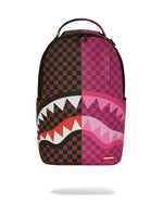 Sprayground Zaino Split Sip Pink Check Dlxsv