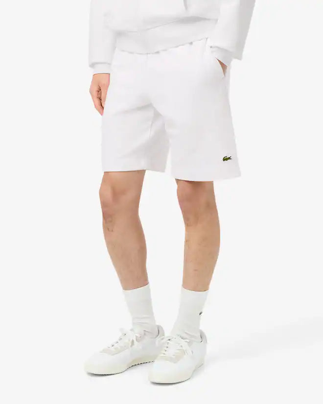 Lacoste Shorts in Tessuto Felpato Regular Fit