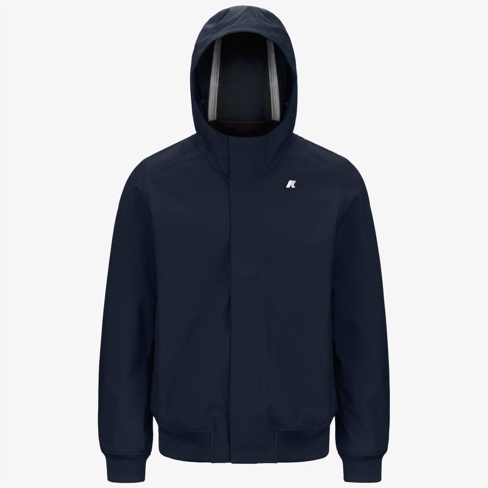 K-Way Giacca Joachim Bonded Blue Depth/Blue Depth