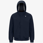 K-Way Giacca Joachim Bonded Blue Depth/Blue Depth