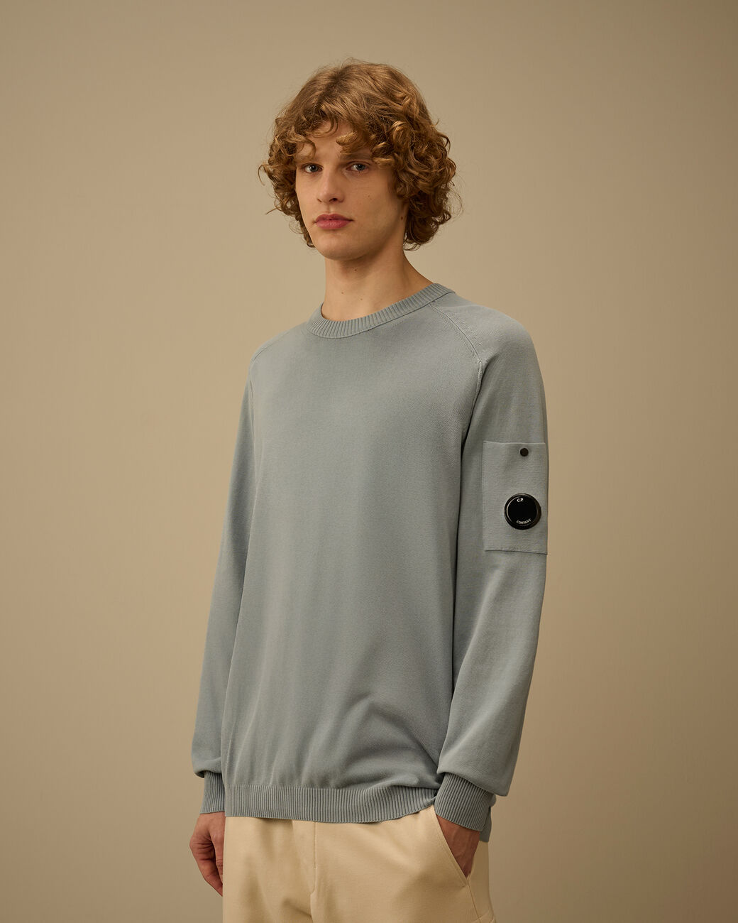 Cp Company Crewneck Cotton Crepe