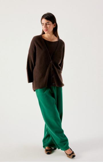 American Vintage Gilet Donna Damsville Marrone