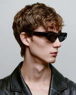 A. KJÆRBEDE Ella Black Sunglasses