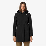 K-Way Giacca Mathy Bonded Black-Blue Depth