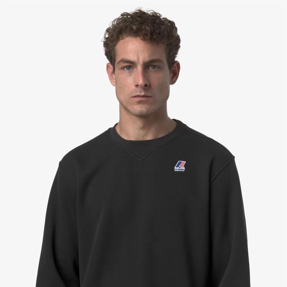 K-Way Felpa Nael Brushed Pc Black