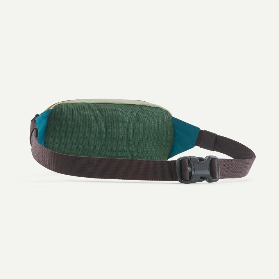 Patagonia Terravia Mini Hip Pack 1L Patchwork: Snowmelt Blue