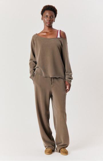 American Vintange Felpa Donna Vibtown Brunette