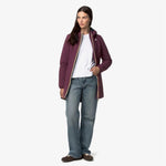 K-Way Giacca Denise St Warm Double Violet Mauve Wine/Blue Depth