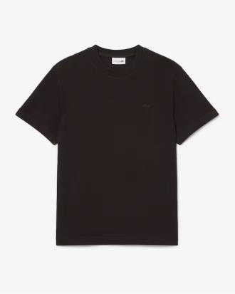 Lacoste T-shirt in Jersey Testurizzata