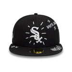 New Era 59FIFTY Fitted Chicago White Sox MLB Scribble Nero