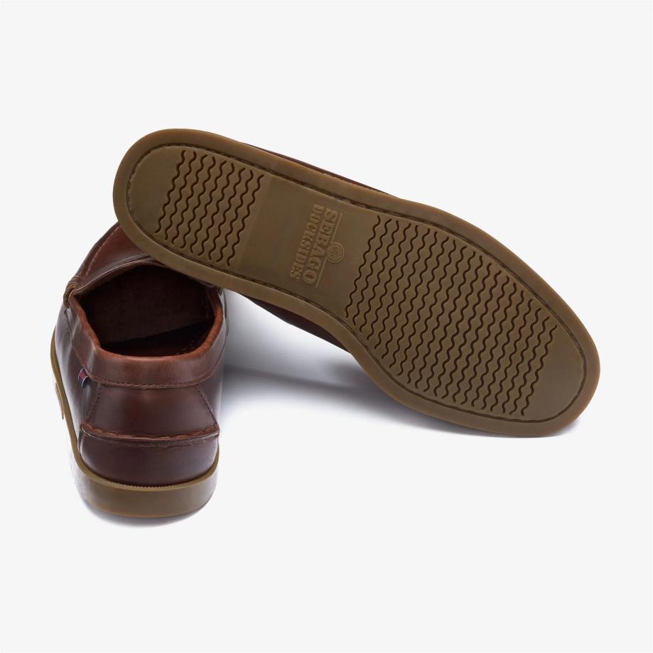 Sebago Dophin Waxed Brown Gum