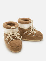 Moon Boot Stivale Icon Low in Teddy Color Camel