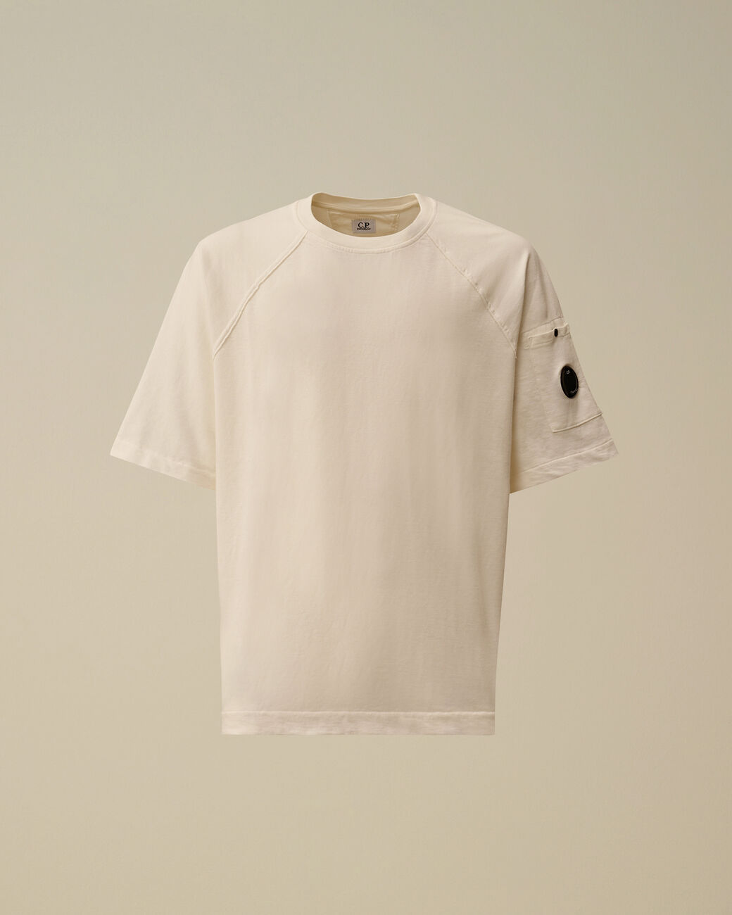 Cp Company Sweatshirt Short Sleeve Light Fleece