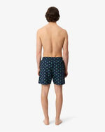 Lacoste Costume da Bagno con Stampa Coccodrillo
