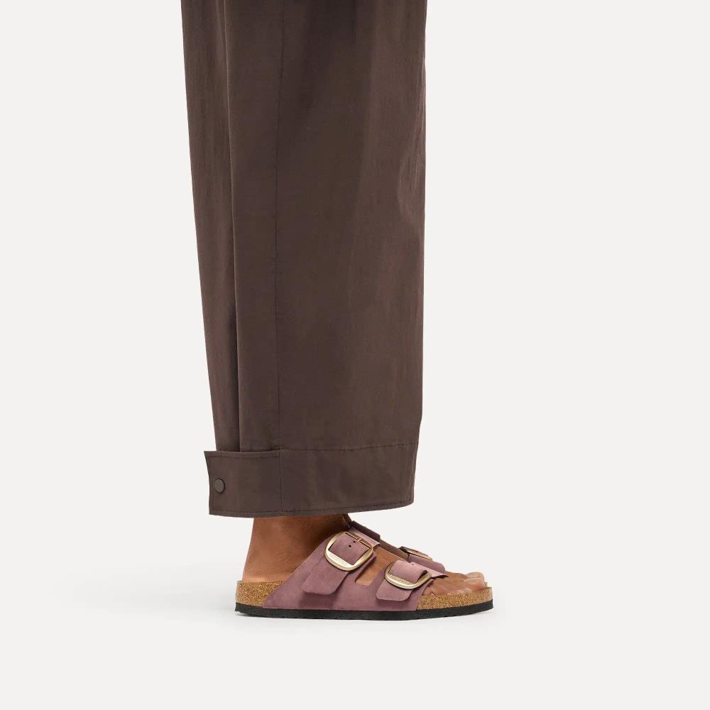 Birkenstock Arizona Big Buckle Pelle Nubuck Pepper Narrow Fit
