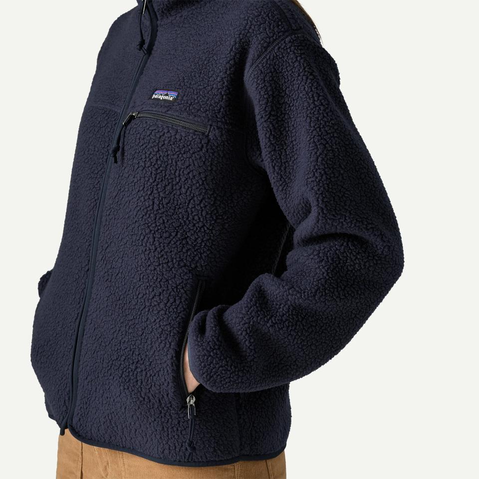 Patagonia Women's Retro Pile Fleece Jacket Sunken Blue