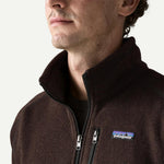 Patagonia Men's Better Sweater 1/4-Zip Fleece Den Brown