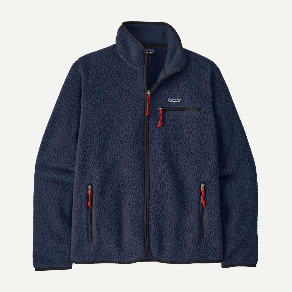 Patagonia Men's Retro Pile Fleece Jacket New Navy