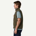 Patagonia Men's Retro Pile Fleece Vest Basin Green