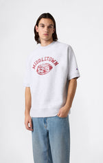 Champion Felpa a Maniche Corte Reverse Weave