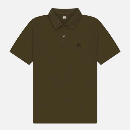 Cp Company Stretch Piquet Short Sleeve Polo