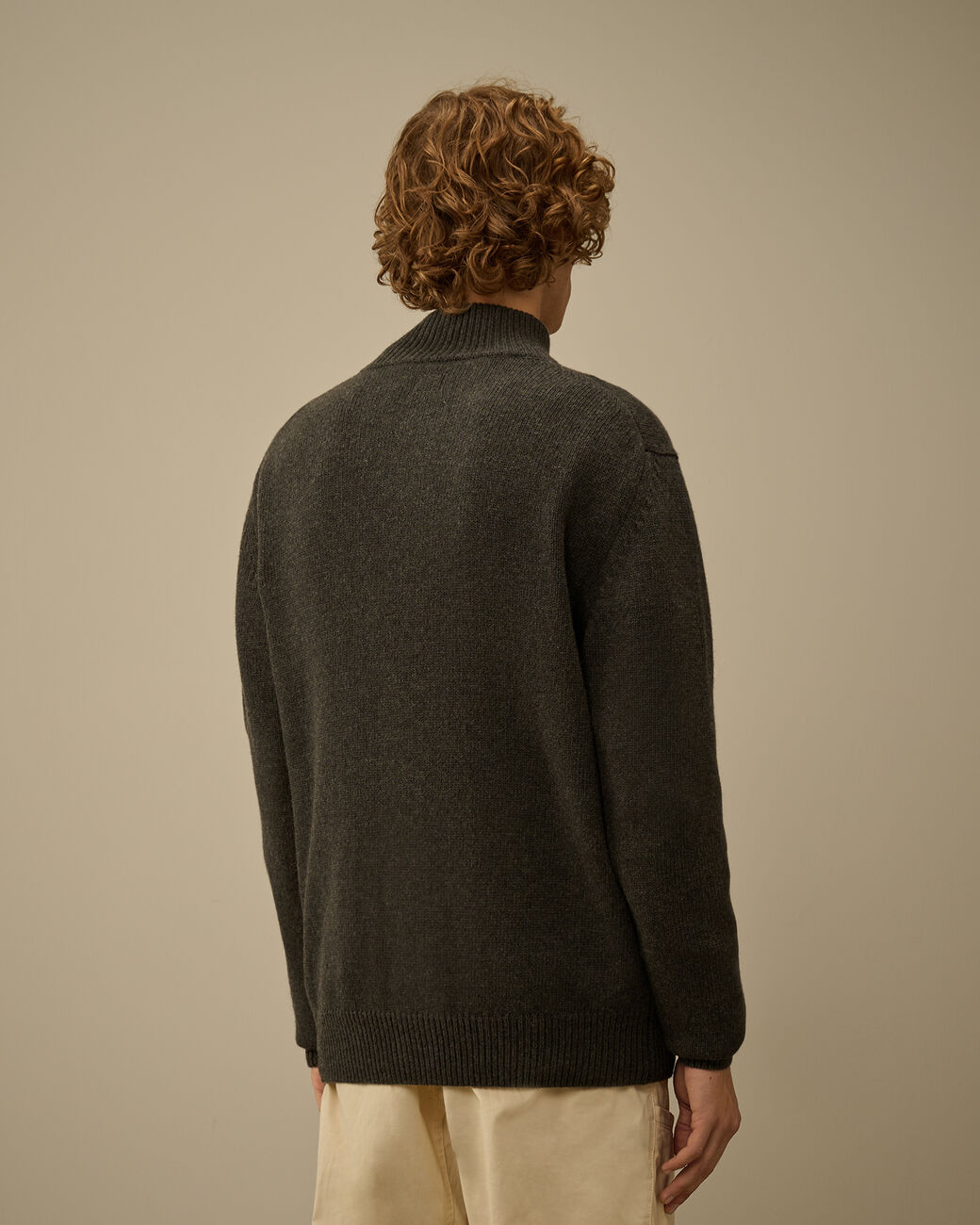 Cp Company Lambswool GRS Buttoned Sweate