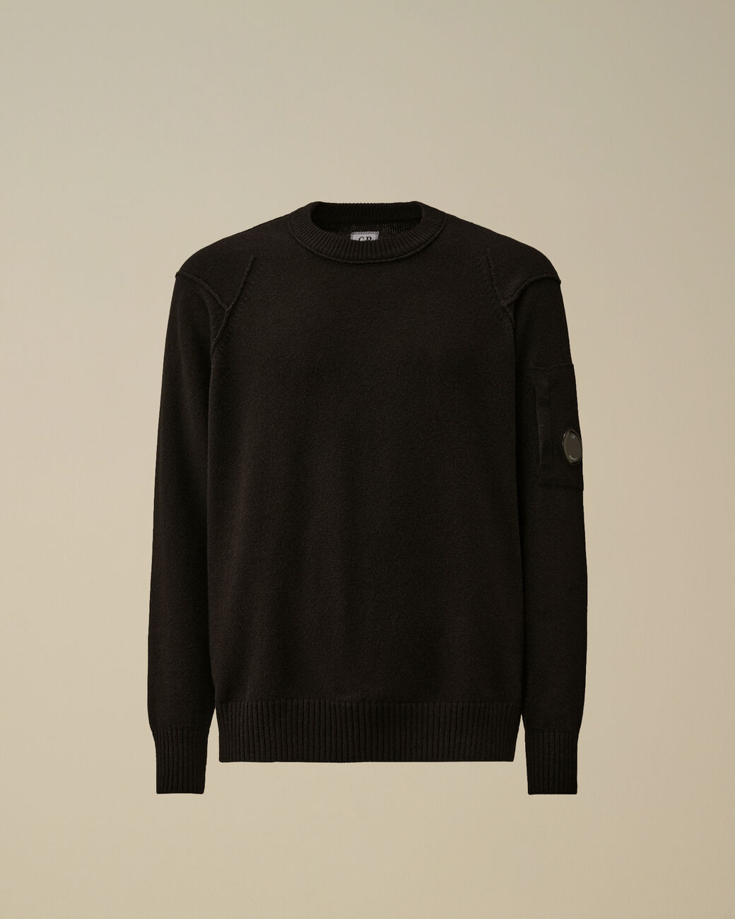 Cp Company Lambswool GRS Crewneck Lens Sweater