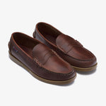 Sebago Dophin Waxed Brown Gum