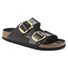 Birkesntock Arizona Big Buckle Pelle naturale vernice Narrow Fit