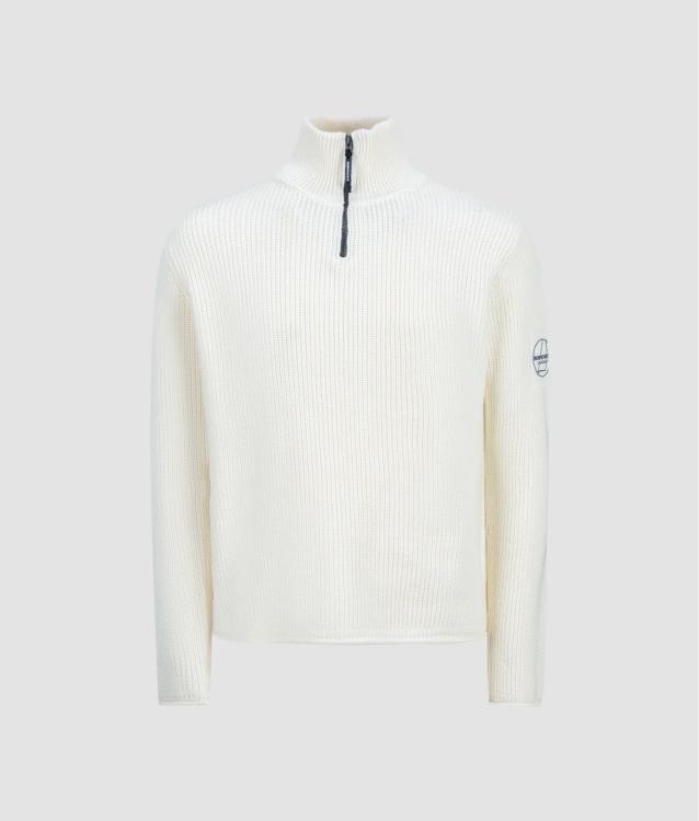 Murphy&Nye Fender Sweater Maglione Mezza Zip a Coste Inglesi