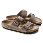 Birkenstock Arizona Pelle Oliata Tobacco Brown