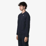 K-Way Felpa Nael Brushed Pc Blue Depth