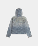 Daily Paper Destroyed Denim Hoodie
