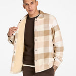 Timberland Overshirt con Fodera a Pelo Lungo