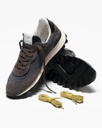 No Map Society VELOCE Deluxe Suede SuedeCharcoal GreyBlack