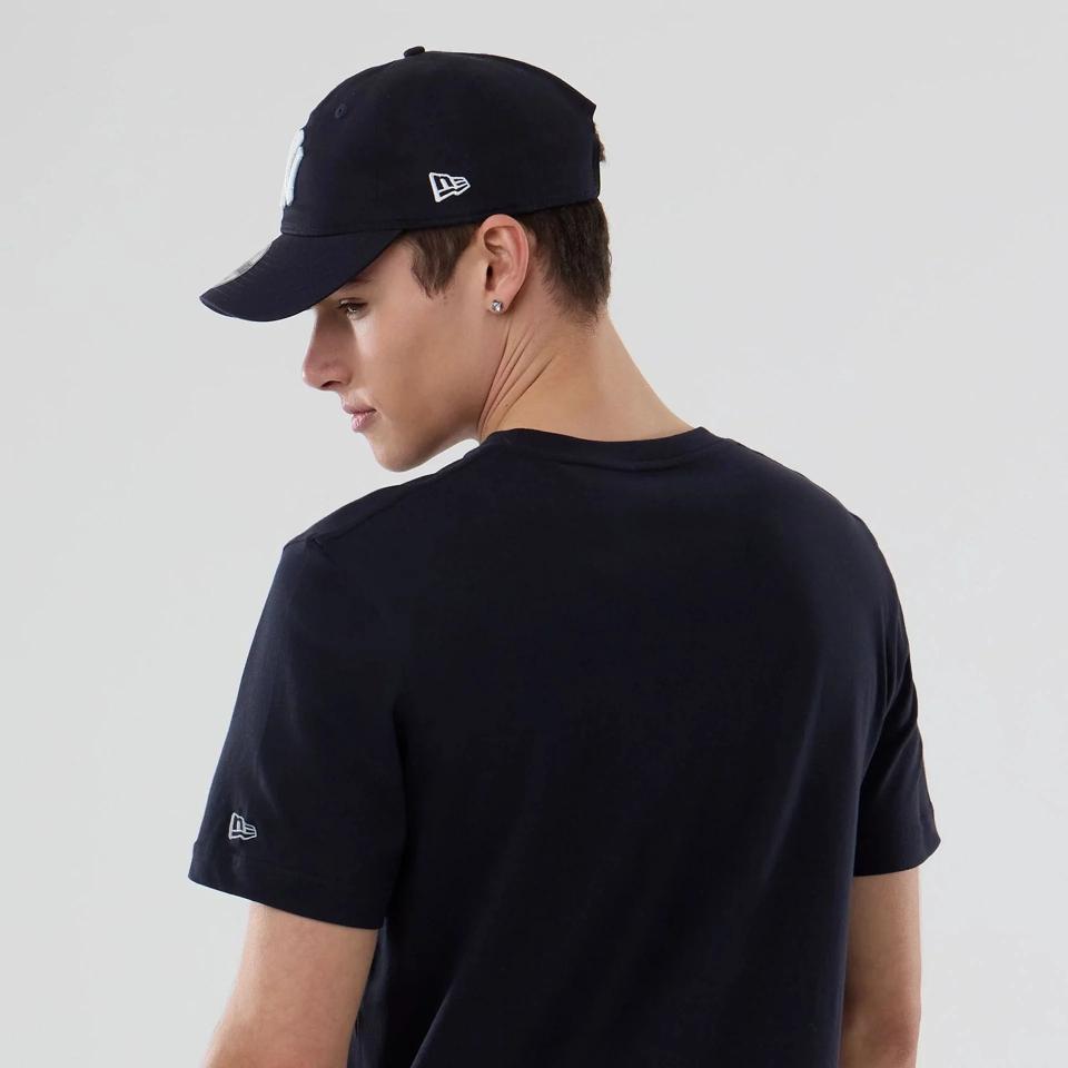 New Era T-Shirt New York Yankees MLB Popcorn Black
