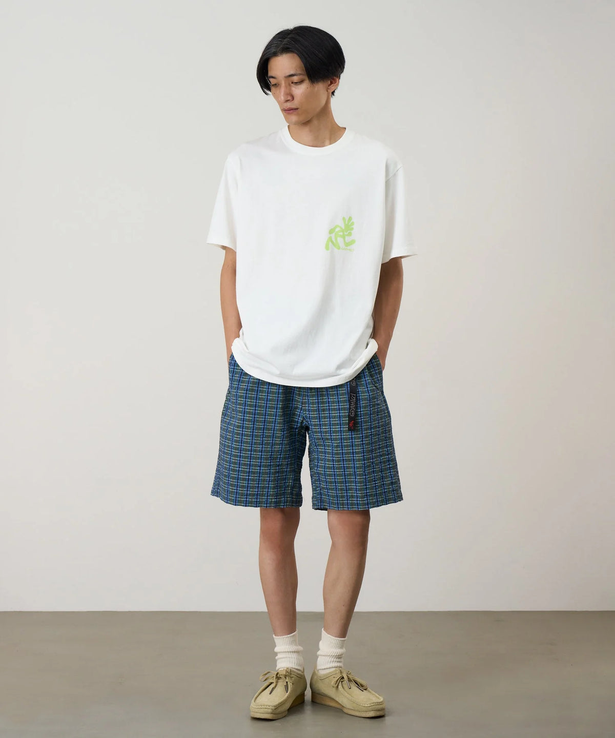 Gramicci Running Man Tee White