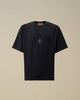Cp Company Malfilè Fleece Short Sleeve Sweatshirt