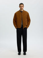 Selected Aviator Jacket Monks Robe
