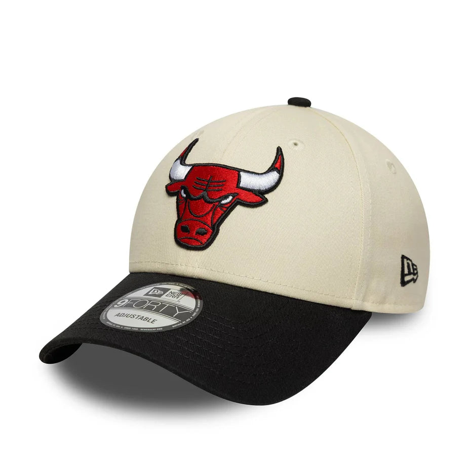 New Era 9FORTY Chicago Bulls NBA Colour Block Crema