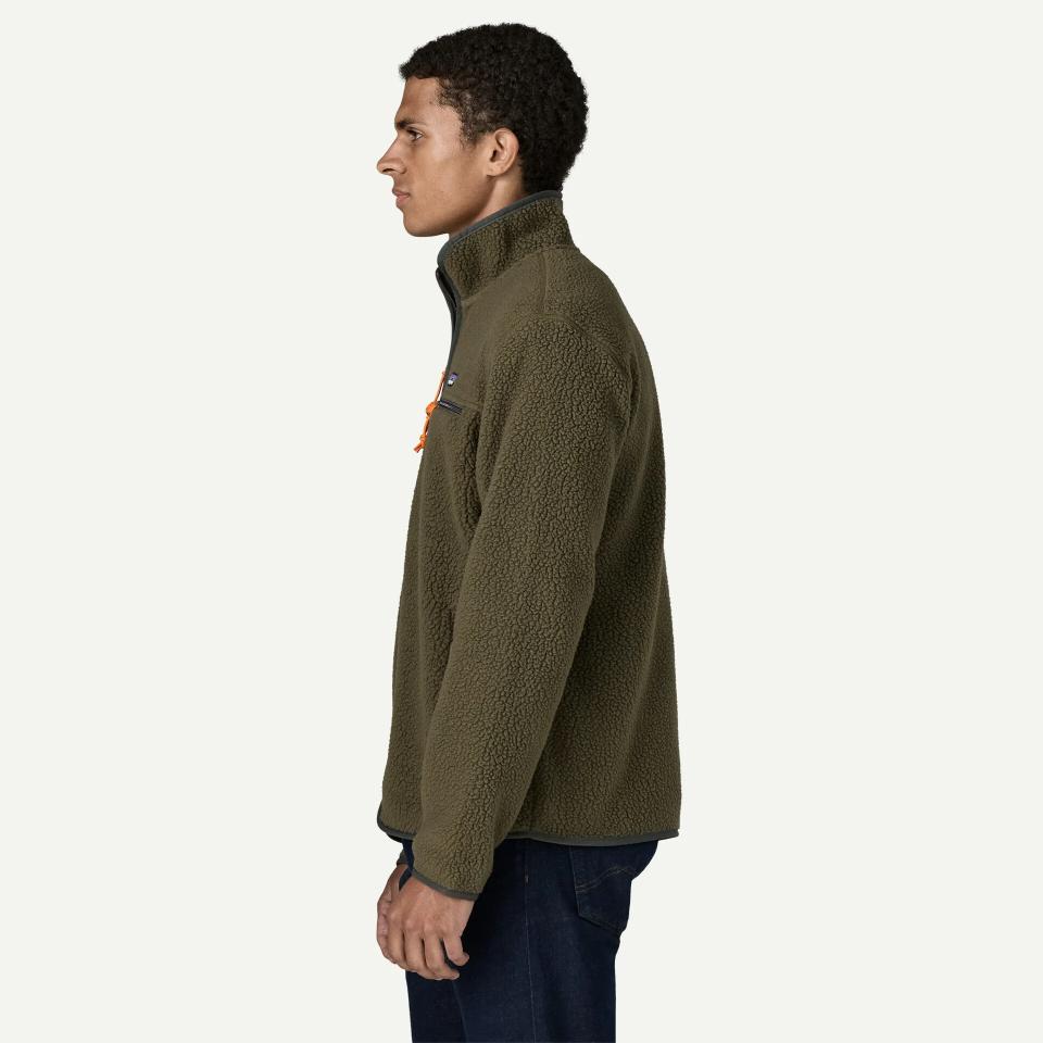 Patagonia Men's Retro Pile Fleece Jacket Basin Green